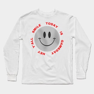 Smiley Gameday Long Sleeve T-Shirt